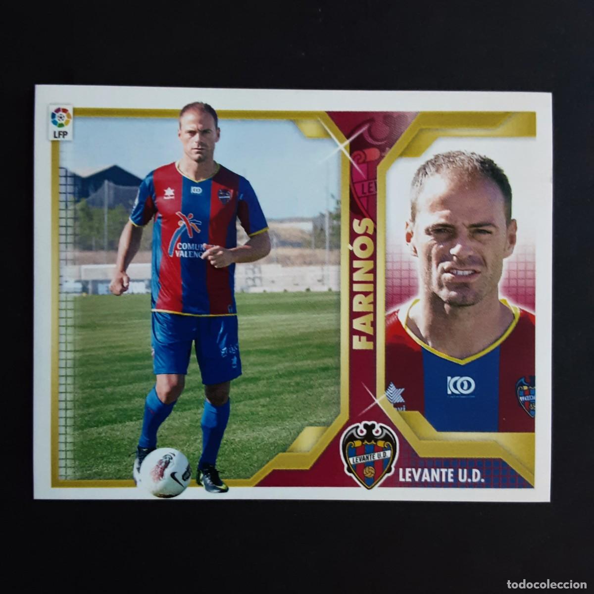 Football Stickers: CROMO LIGA 2011 2012 11 12 COLECCIONES ESTE PANINI N&ordm;10 FARINOS-LEVANTE NUNCA PEGADO