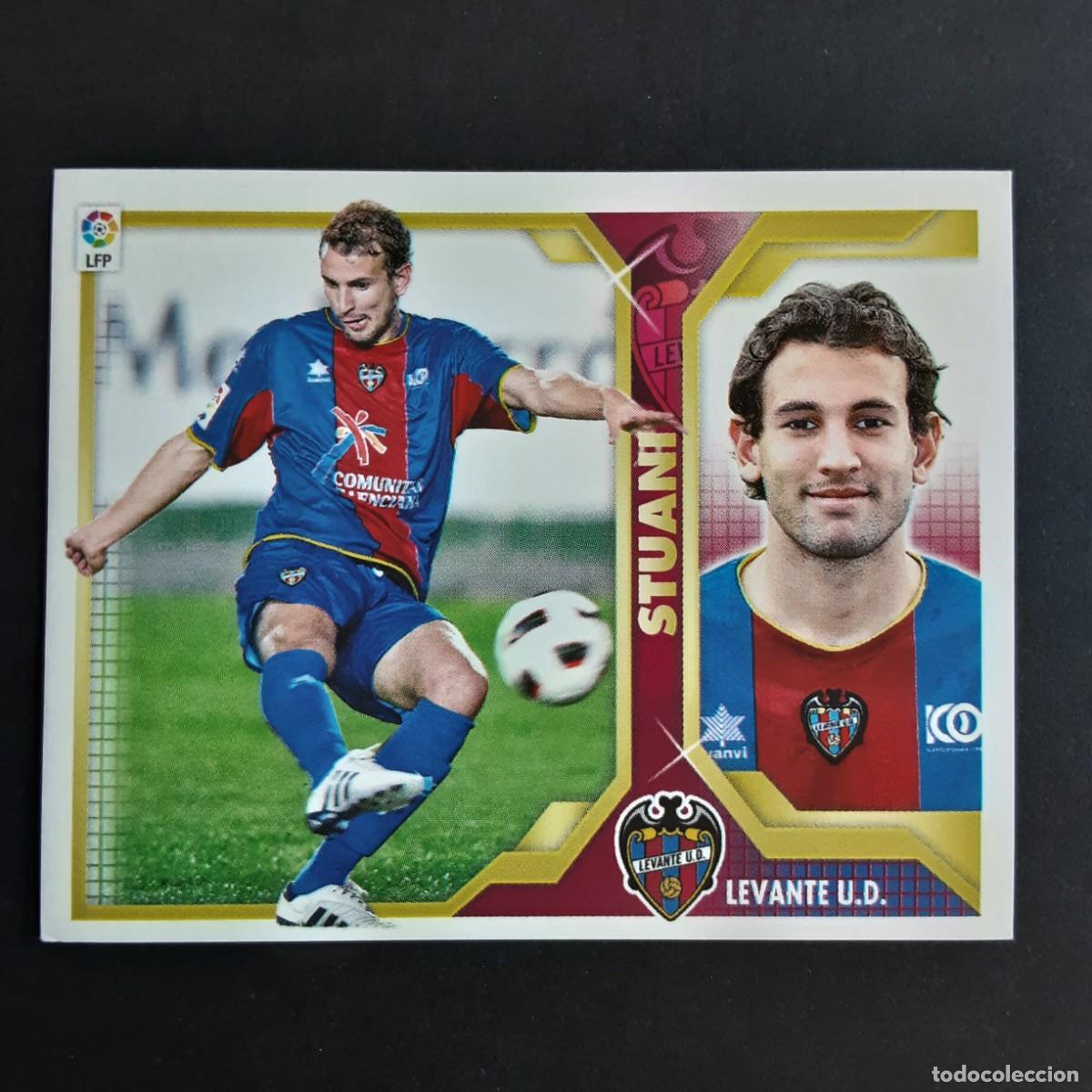 Cromos de f&uacute;tbol: CROMO LIGA 2011 2012 11 12 COLECCIONES ESTE PANINI N&ordm;15B STUANI-LEVANTE NUNCA PEGADO