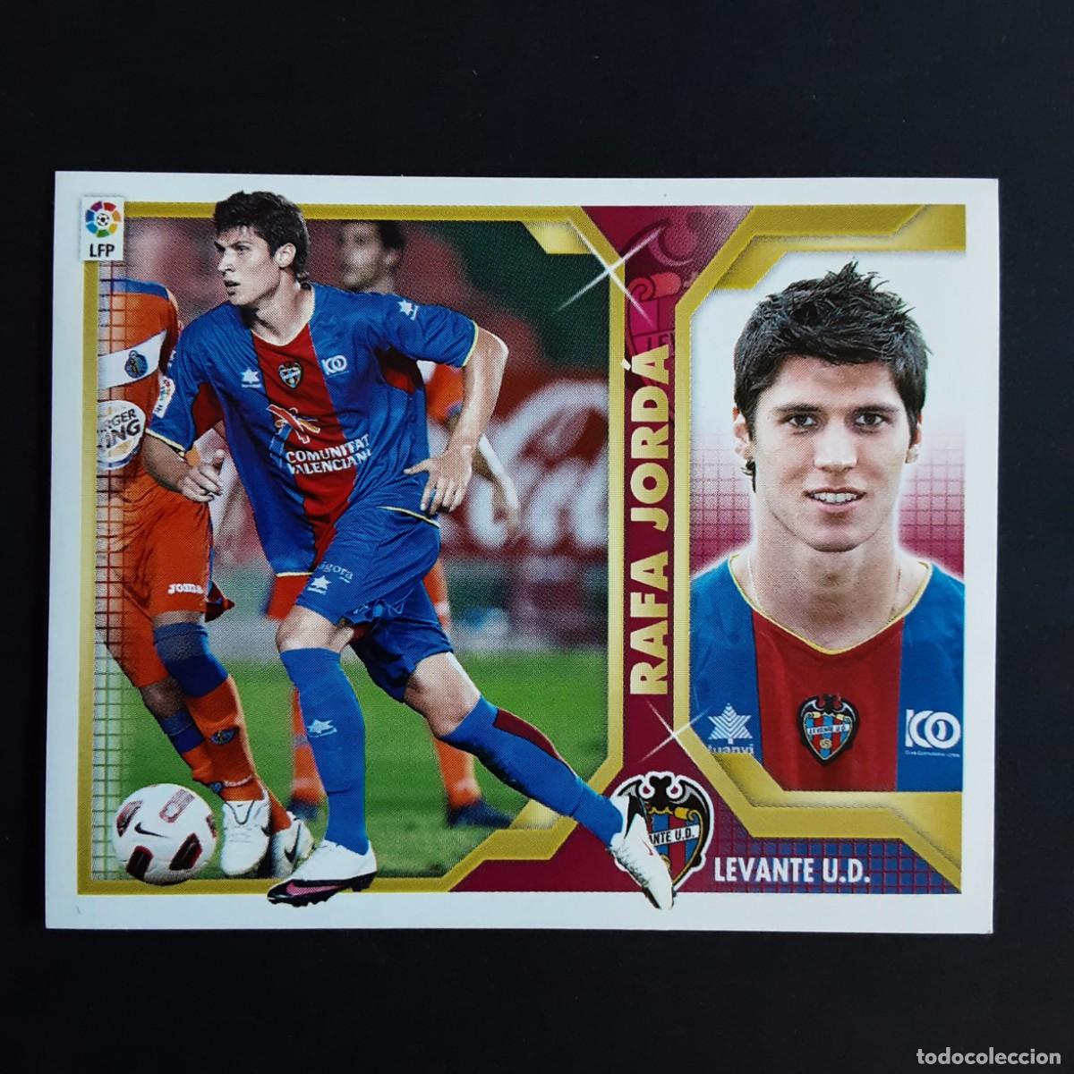 Football Stickers: CROMO LIGA 2011 2012 11 12 COLECCIONES ESTE PANINI N&ordm;16 RAFA JORDA-LEVANTE NUNCA PEGADO