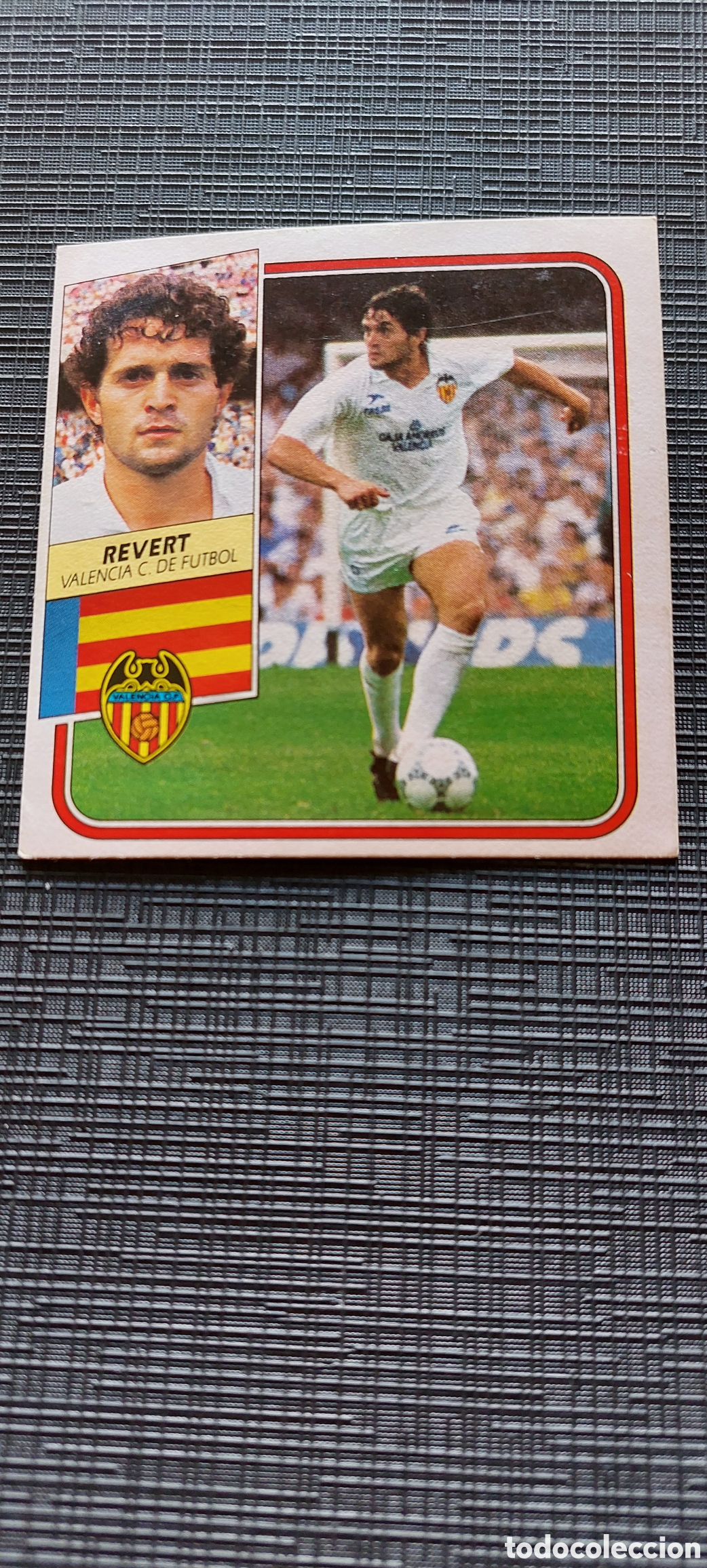 Cromos de f&uacute;tbol: Revert baja Valencia 89/90 - Foto 1