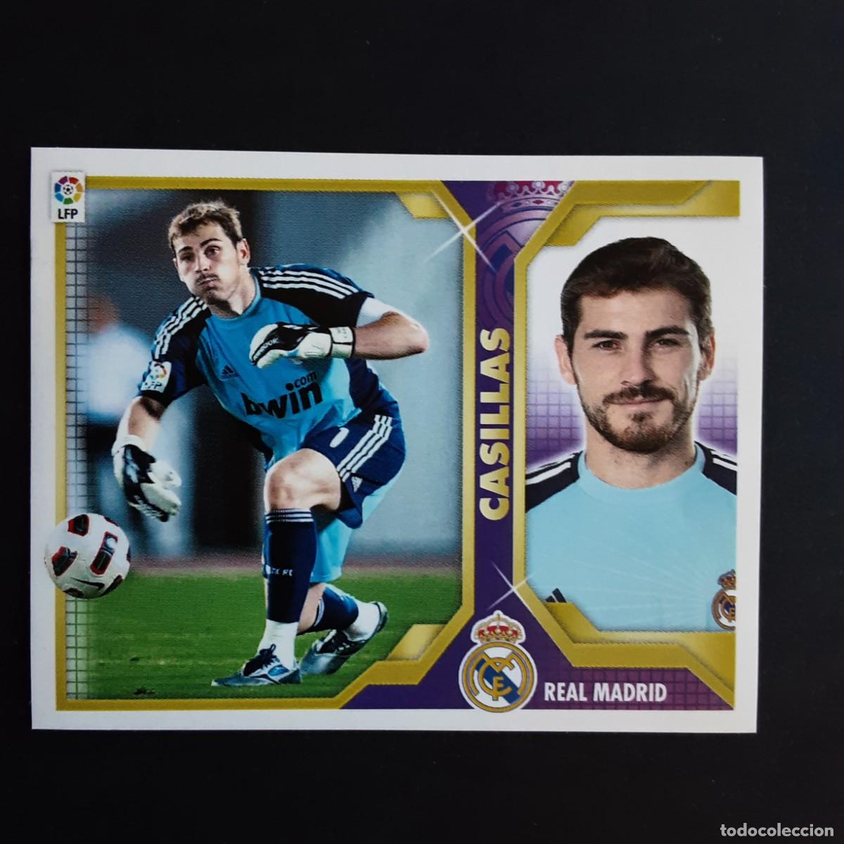 Fu&szlig;ball-Sticker: CROMO LIGA 2011 2012 11 12 COLECCIONES ESTE PANINI N&ordm;1 CASILLAS-REAL MADRID NUNCA PEGADO