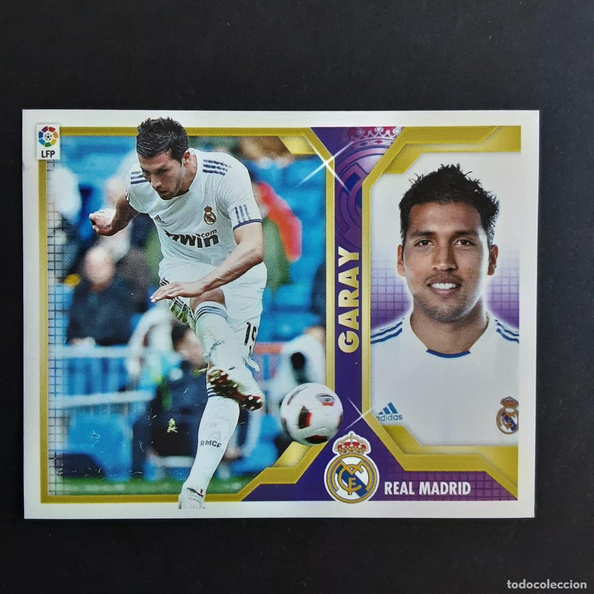 Cromos de F&uacute;tbol: CROMO LIGA 2011 2012 11 12 COLECCIONES ESTE PANINI N&ordm;4B GARAY-REAL MADRID NUNCA PEGADO