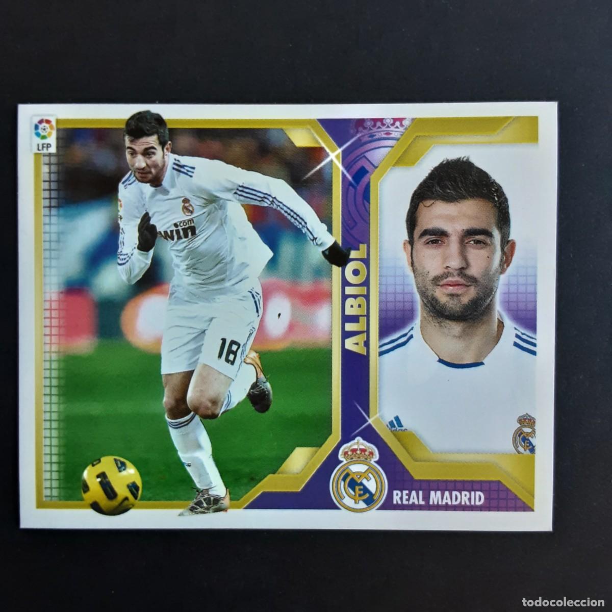 Fu&szlig;ball-Sticker: CROMO LIGA 2011 2012 11 12 COLECCIONES ESTE PANINI N&ordm;6B ALBIOL-REAL MADRID NUNCA PEGADO