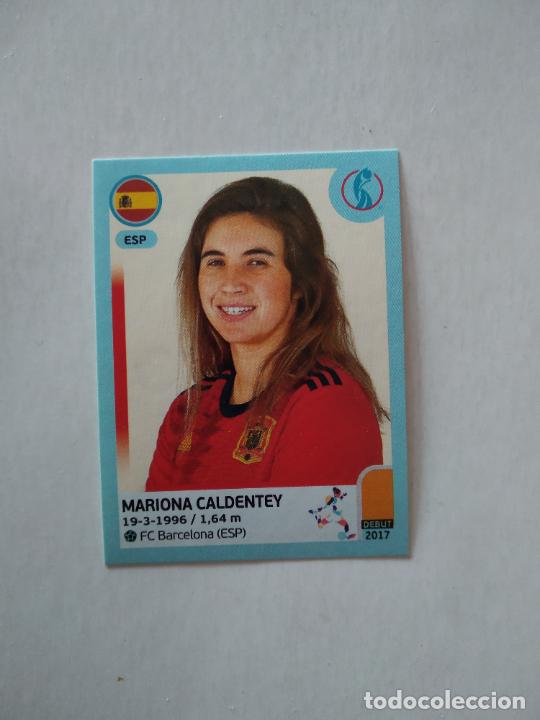 Cromos de f&uacute;tbol: 169 MARIONA CALDENTEY ESPA&Ntilde;A CROMO FUTBOL PANINI EUROCOPA FEMENINA 2022 EURO WOMEN WOMEN'S