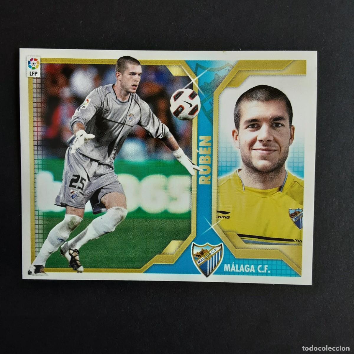 Cromos de f&uacute;tbol: CROMO LIGA 2011 2012 11 12 COLECCIONES ESTE PANINI N&ordm;2 RUBEN-MALAGA NUNCA PEGADO