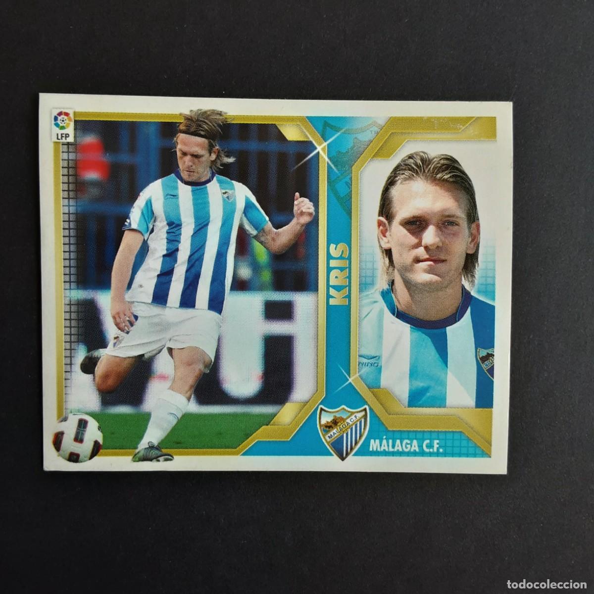 Cromos de F&uacute;tbol: CROMO LIGA 2011 2012 11 12 COLECCIONES ESTE PANINI N&ordm;4B KRIS-MALAGA NUNCA PEGADO