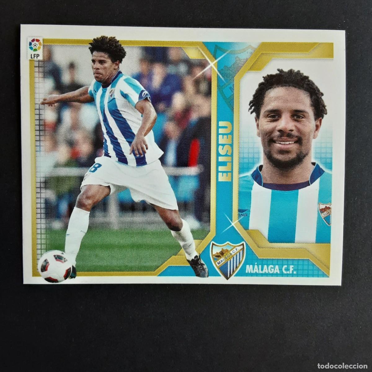 Cromos de F&uacute;tbol: CROMO LIGA 2011 2012 11 12 COLECCIONES ESTE PANINI N&ordm;11A ELISEU-MALAGA NUNCA PEGADO