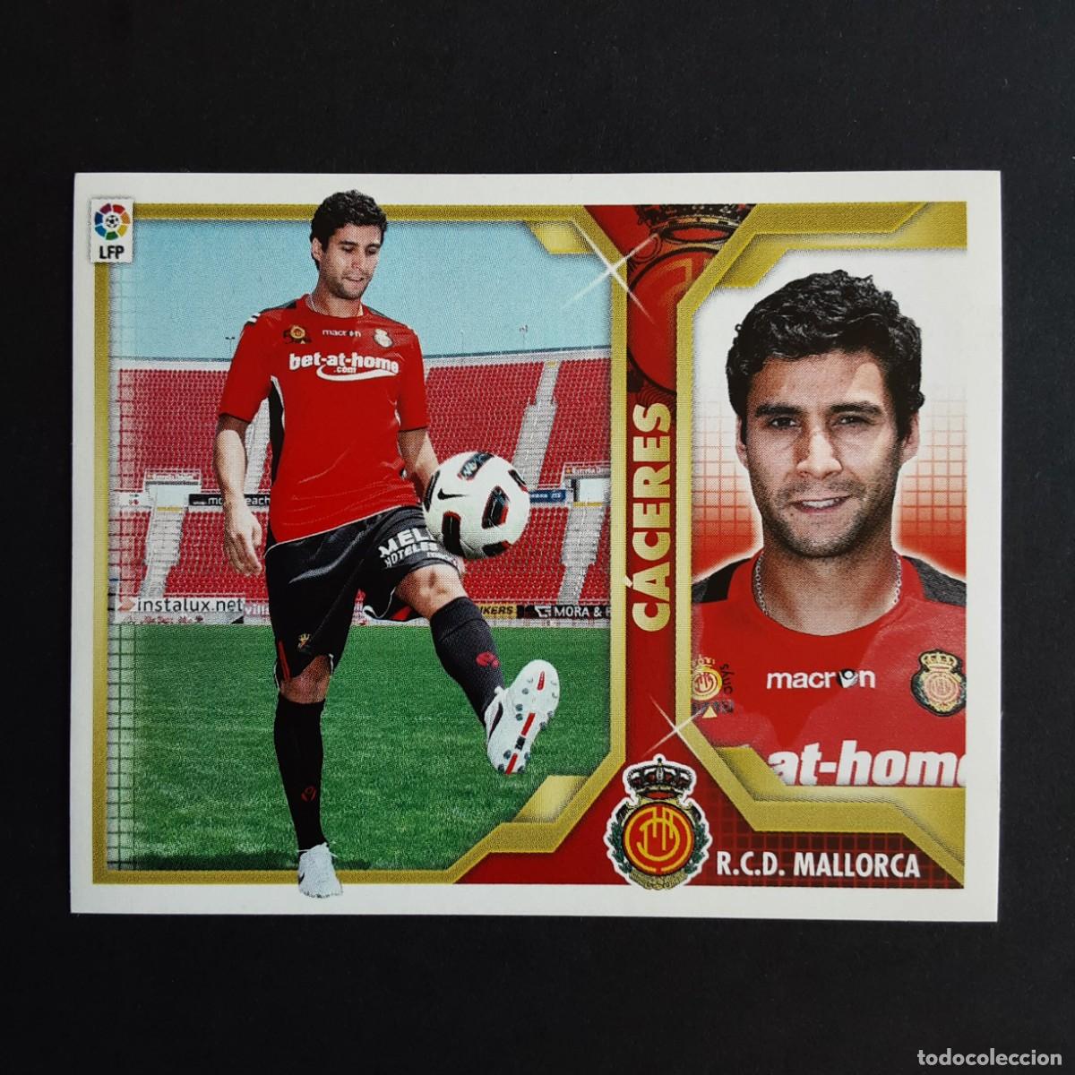 Cromos de f&uacute;tbol: CROMO LIGA 2011 2012 11 12 COLECCIONES ESTE PANINI N&ordm;6A CACERES-MALLORCA NUNCA PEGADO
