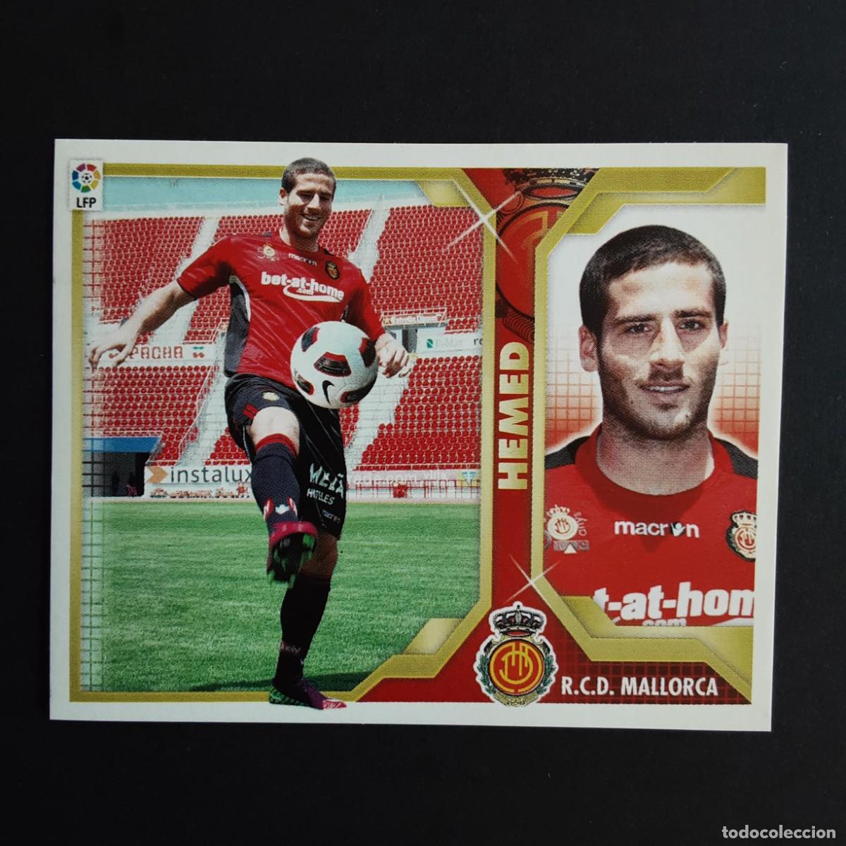 Football Stickers: CROMO LIGA 2011 2012 11 12 COLECCIONES ESTE PANINI N&ordm;15 HEMED-MALLORCA NUNCA PEGADO