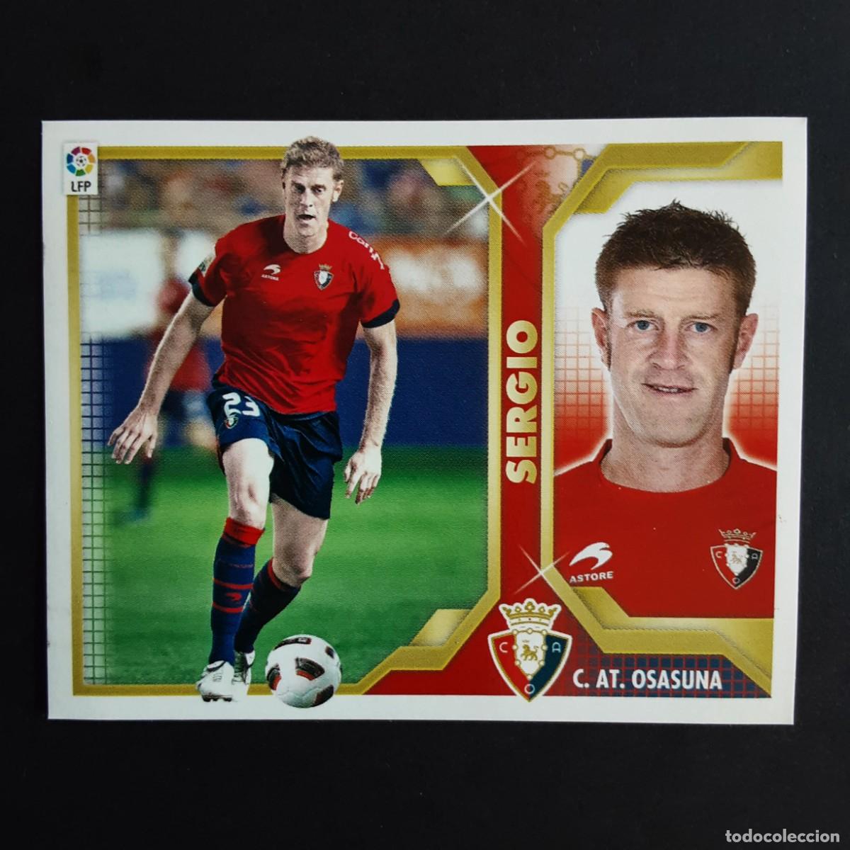 Football Stickers: CROMO LIGA 2011 2012 11 12 COLECCIONES ESTE PANINI N&ordm;4 SERGIO-OSASUNA NUNCA PEGADO