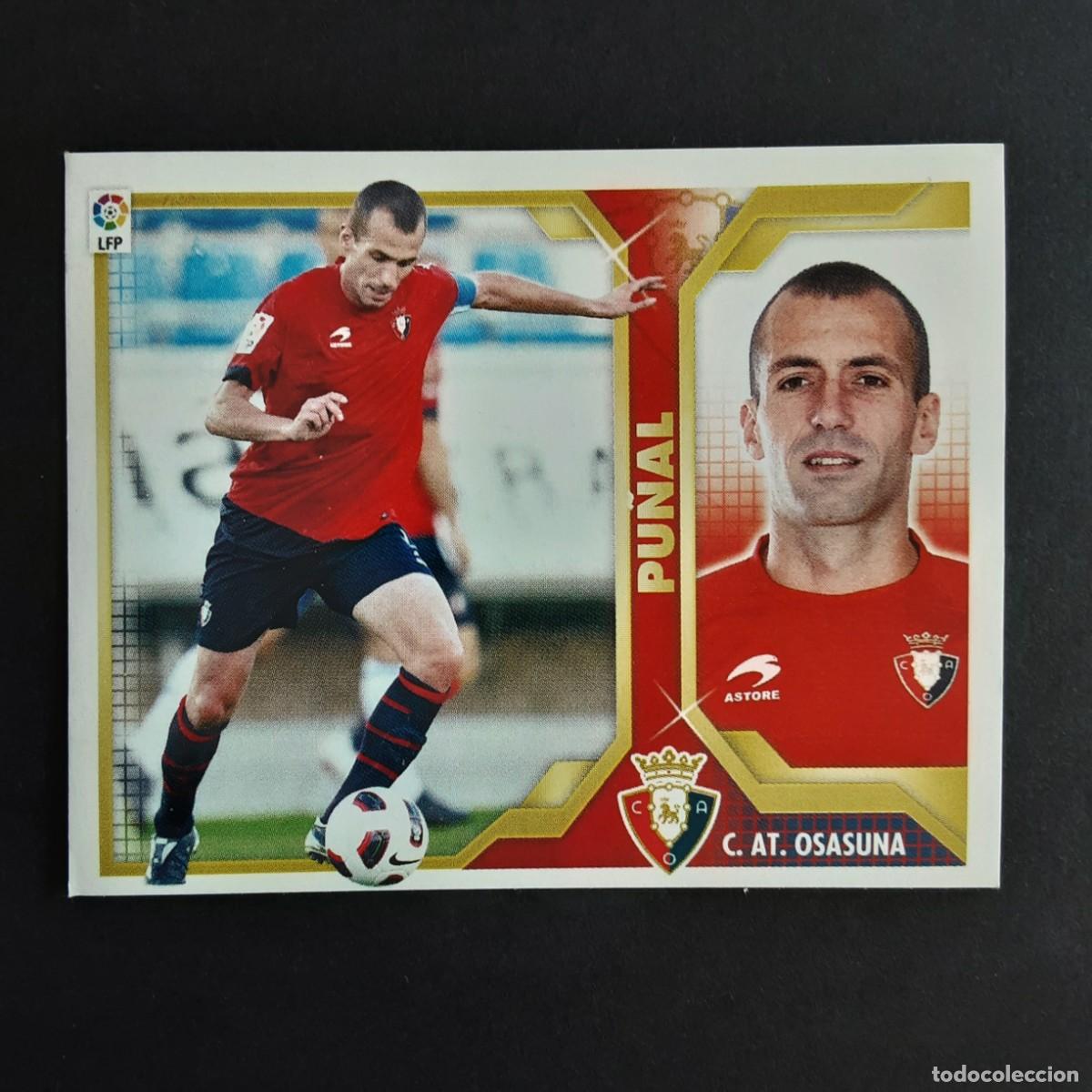 Football Stickers: CROMO LIGA 2011 2012 11 12 COLECCIONES ESTE PANINI N&ordm;9 PU&Ntilde;AL-OSASUNA NUNCA PEGADO