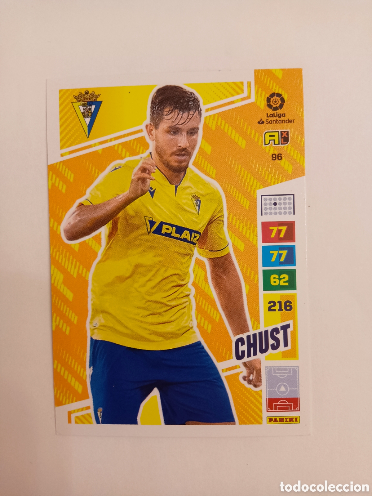 Figurine di Calcio: 96 Chust C&aacute;diz ADRENALYN XL 2022 2023