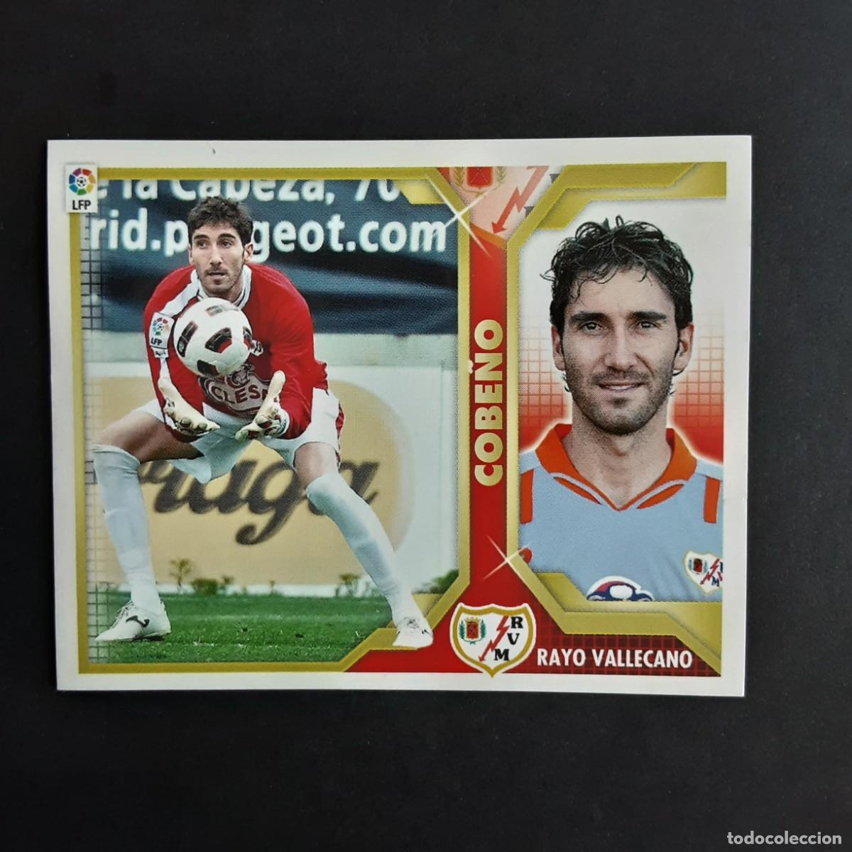 Cromos de f&uacute;tbol: CROMO LIGA 2011 2012 11 12 COLECCIONES ESTE PANINI N&ordm;1 COBE&Ntilde;O-RAYO VALLECANO NUNCA PEGADO