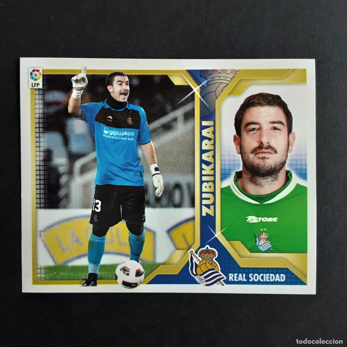 Cromos de f&uacute;tbol: CROMO LIGA 2011 2012 11 12 COLECCIONES ESTE PANINI N&ordm;2 ZUBIKARAI-REAL SOCIEDAD NUNCA PEGADO