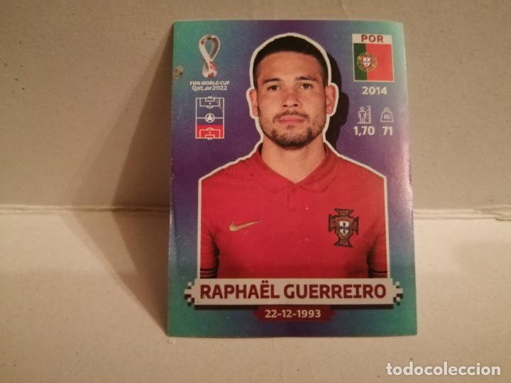 Cartes &agrave; collectionner de Football: cromo futbol mundial 2022 qatar fifa world cup portugal 9 RAPHAEL GUERREIRO