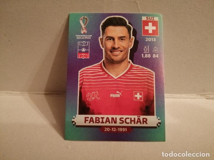Cartes &agrave; collectionner de Football: cromo futbol mundial 2022 qatar fifa world cup suiza 9 FABIAN SCHAR