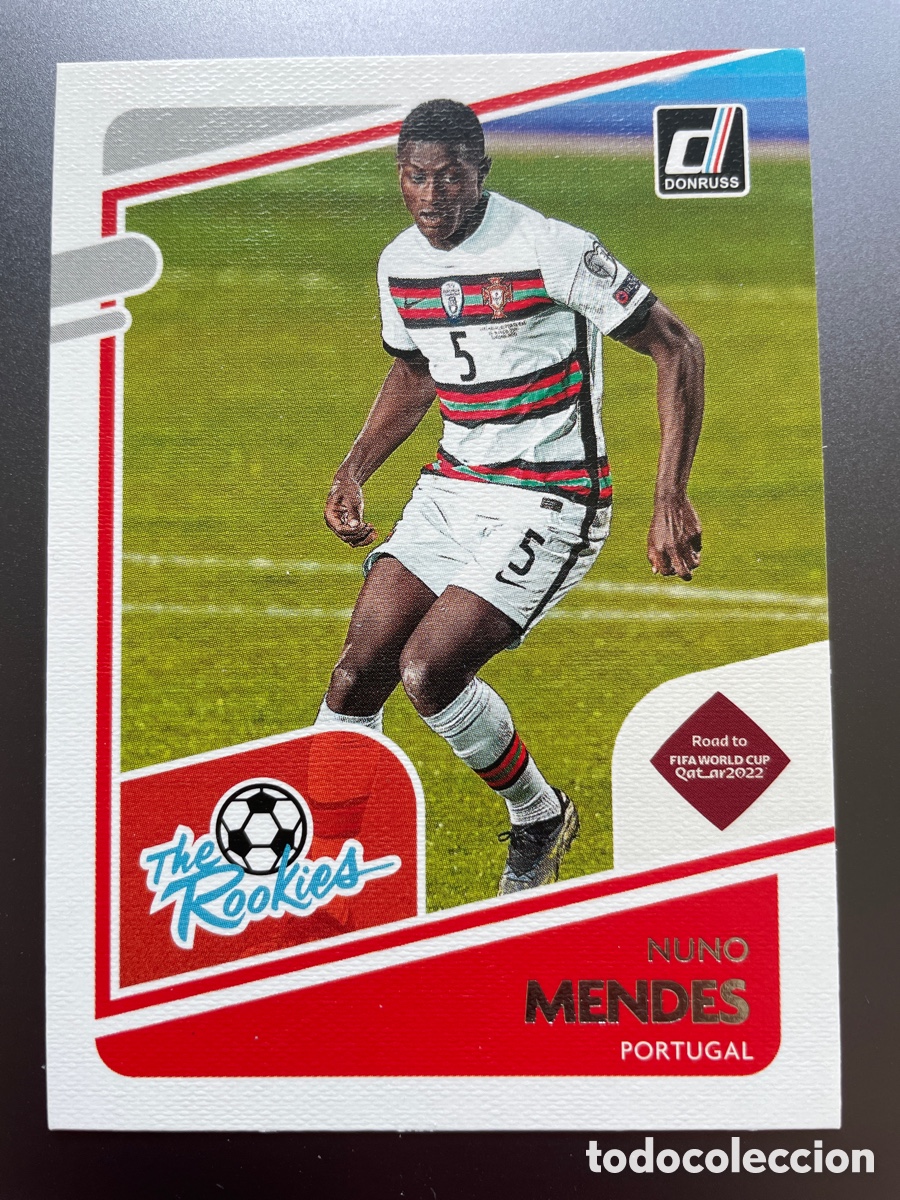 Donruss 2022-2023 Nuno Mendes Rookie Card # 7 of sold 25