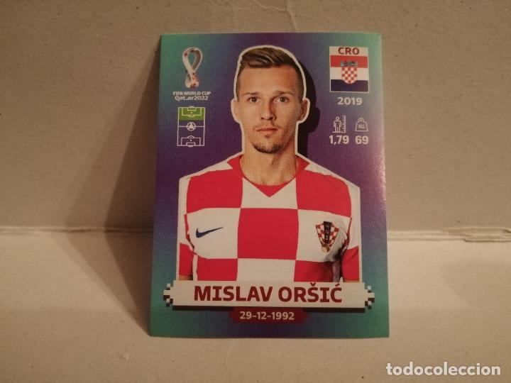 Cromos de f&uacute;tbol: cromo futbol mundial 2022 qatar fifa world cup croacia 20 MISLAV ORSIC