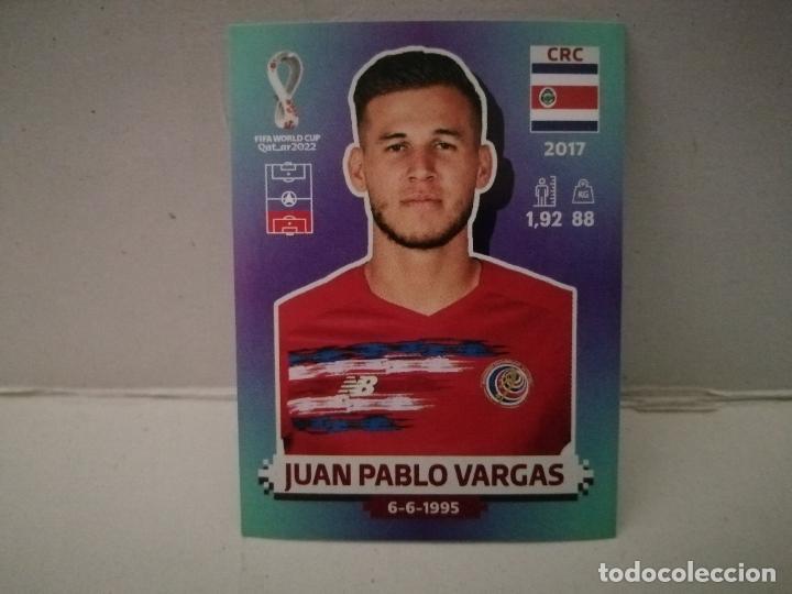 Figurine di Calcio: cromo futbol mundial 2022 qatar fifa world cup costa rica 10 JUAN PABLO VARGAS