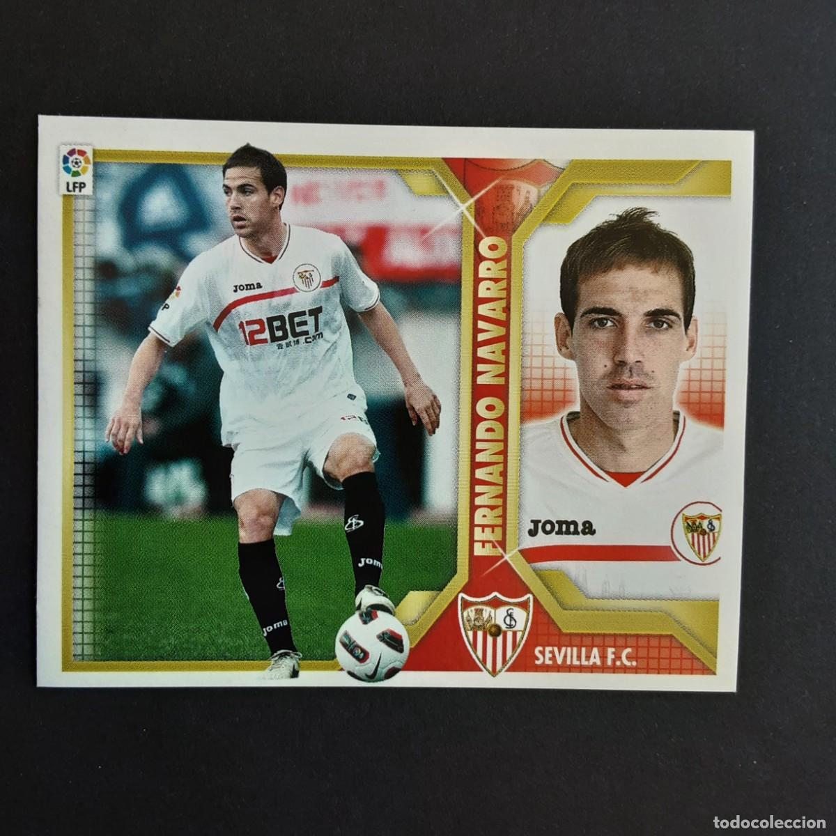 Cromos de F&uacute;tbol: CROMO LIGA 2011 2012 11 12 COLECCIONES ESTE PANINI N&ordm;7 FERNANDO NAVARRO-SEVILLA NUNCA PEGADO