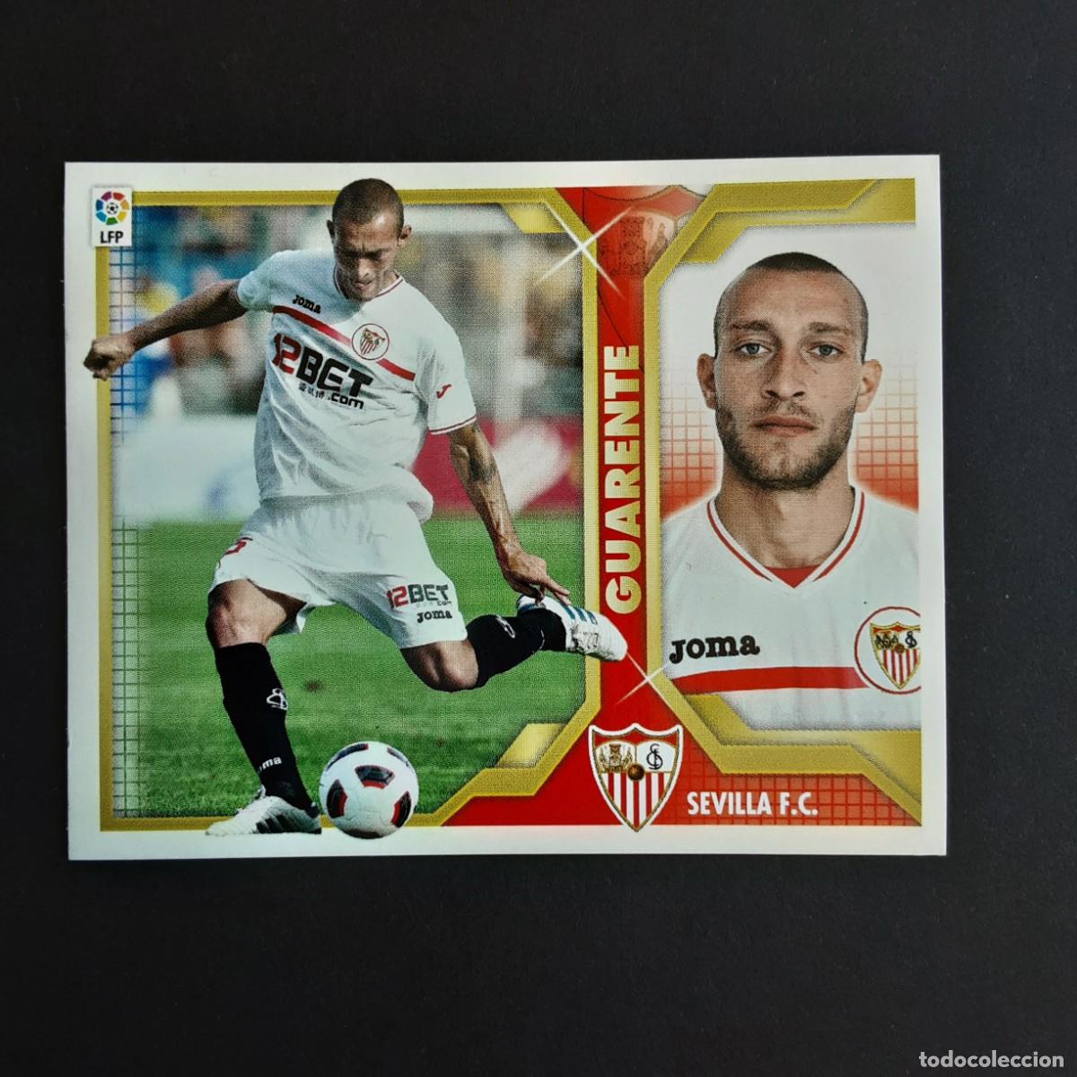 Cromos de f&uacute;tbol: CROMO LIGA 2011 2012 11 12 COLECCIONES ESTE PANINI N&ordm;9B GUARENTE-SEVILLA NUNCA PEGADO