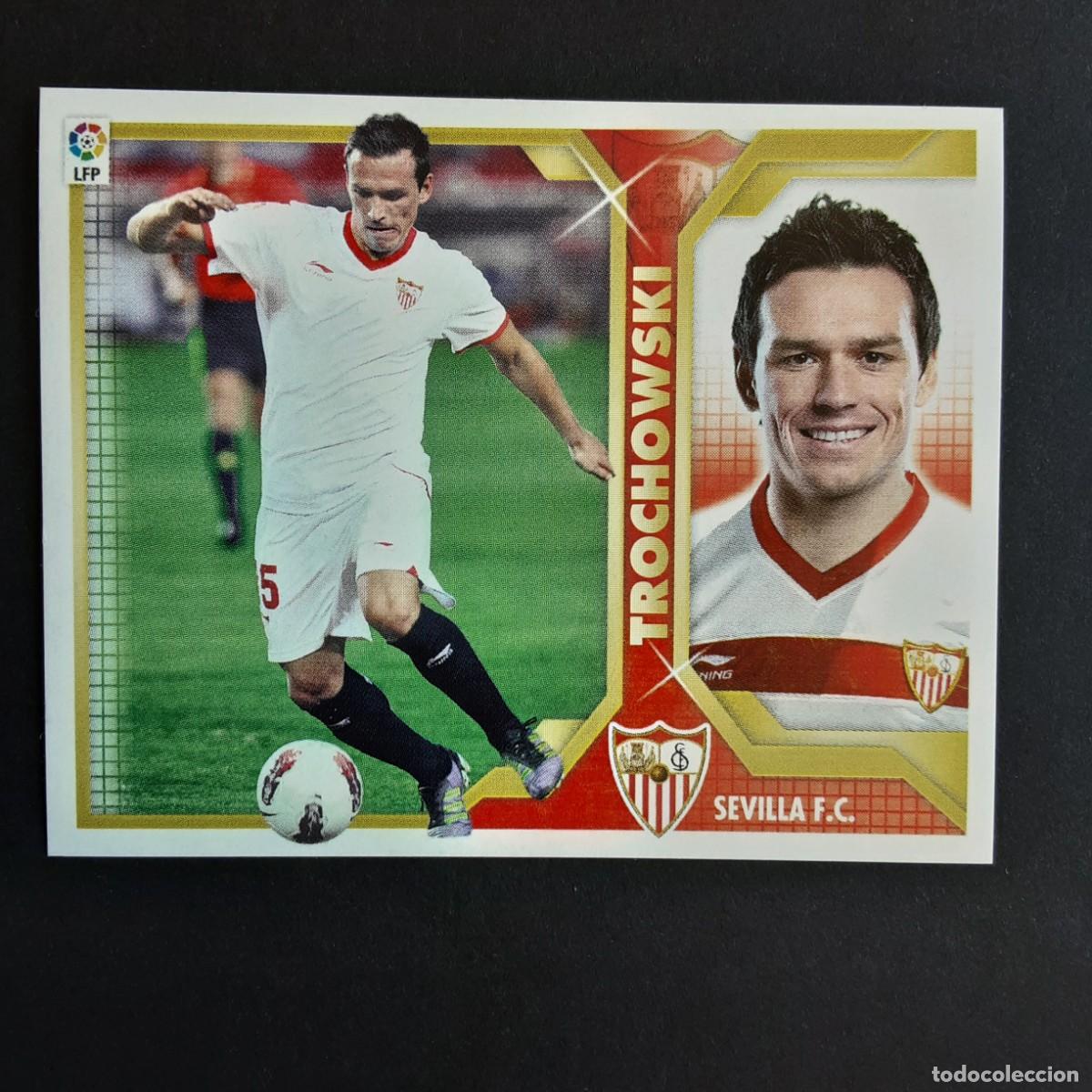 Cartes &agrave; collectionner de Football: CROMO LIGA 2011 2012 11 12 COLECCIONES ESTE PANINI N&ordm;10 TROCHOWSKI-SEVILLA NUNCA PEGADO