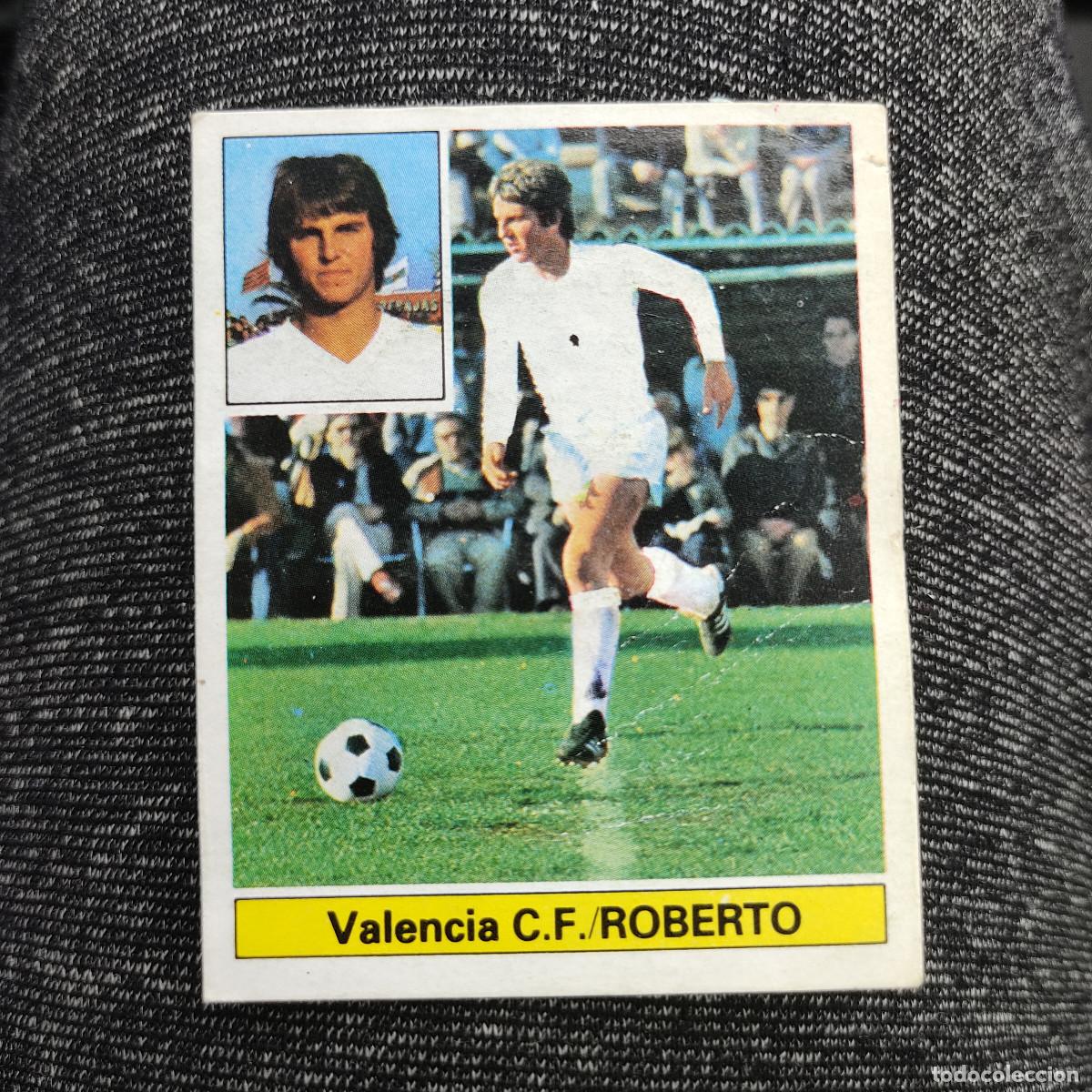 Figurine di Calcio: Liga Este 1981/82 - Roberto - Valencia - futbol liga espa&ntilde;ola - Ediciones Este