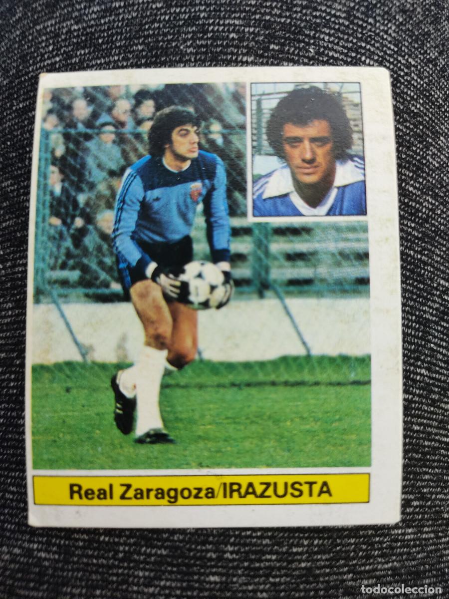 Fu&szlig;ball-Sticker: Liga Este 1981/82 - Irazusta - Zaragoza - futbol liga espa&ntilde;ola - Ediciones Este