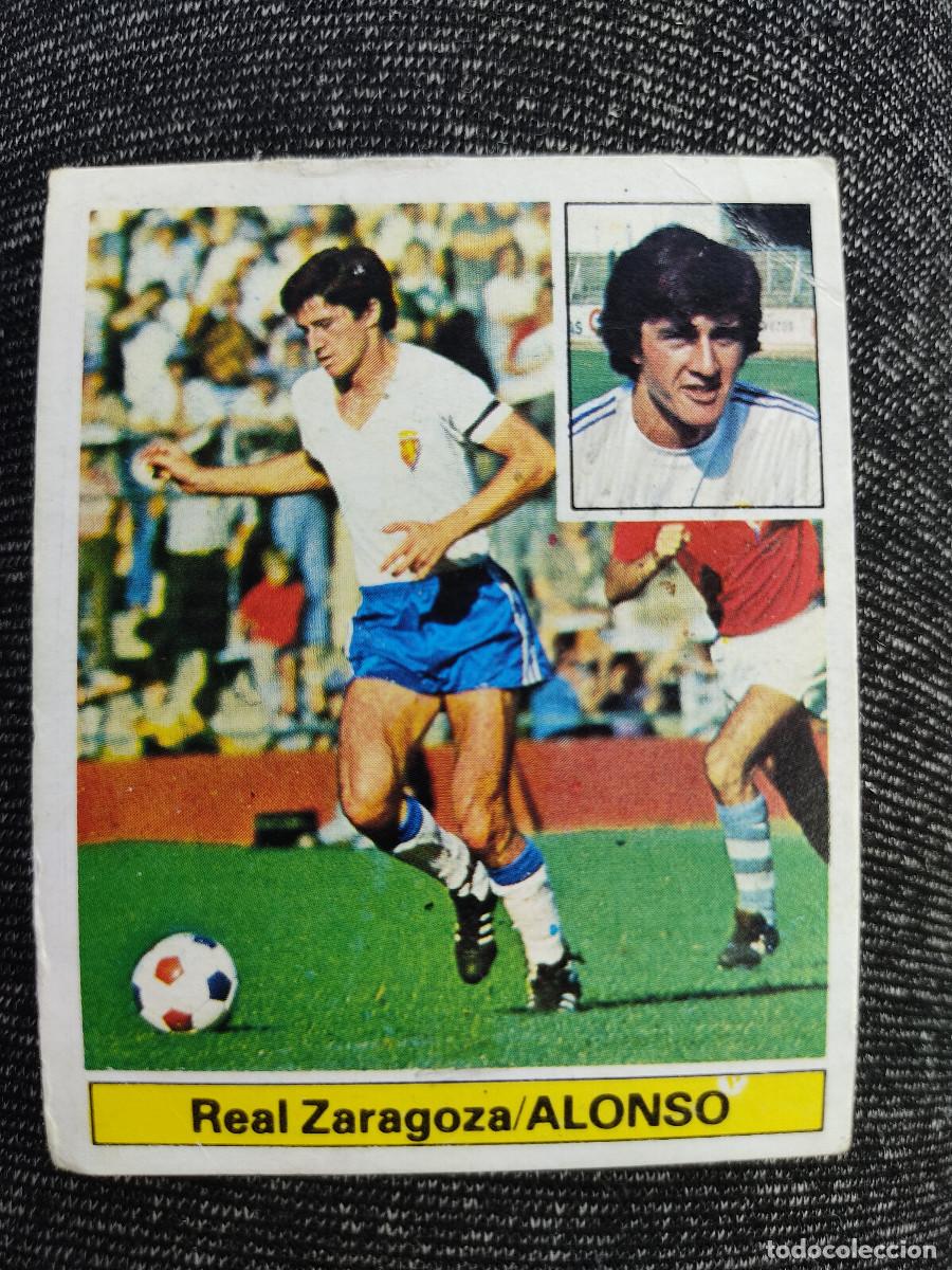 Figurine di Calcio: Liga Este 1981/82 - Alonso - Zaragoza - futbol liga espa&ntilde;ola - Ediciones Este