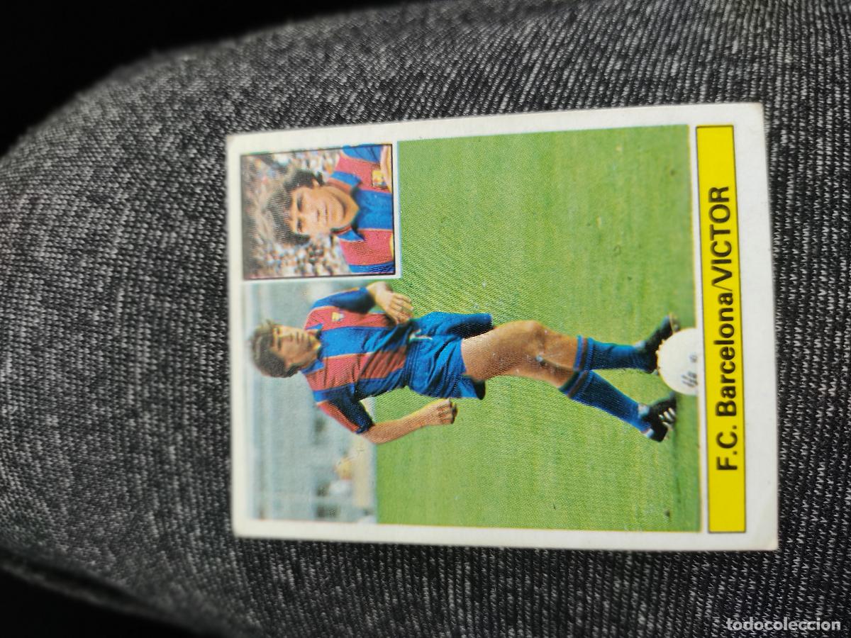 Football Stickers: Liga Este 1981/82 - fichaje 1 Victor - Barcelona - futbol liga espa&ntilde;ola - Ediciones Este