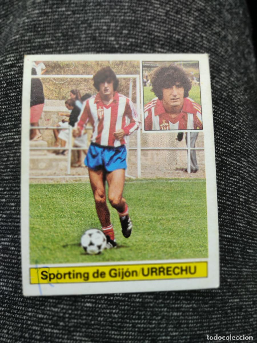 Figurine di Calcio: Liga Este 1981/82 - fichaje 11 Urrechu - Sporting - futbol liga espa&ntilde;ola - Ediciones Este