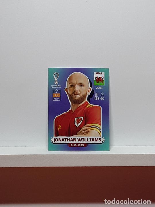 Cartes &agrave; collectionner de Football: MUNDIAL 2022 WORLD CUP QATAR ALBUM PANINI LIGA N WAL15 WAL 15 WALES GALES JONATHAN WILLIAMS