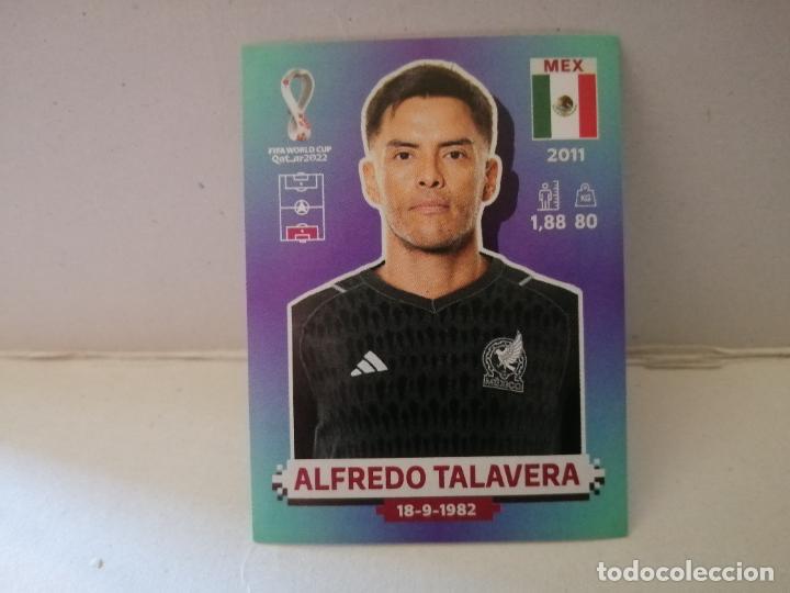 Cromos de f&uacute;tbol: cromo futbol mundial 2022 qatar fifa world cup mexico 4 ALFREDO TALAVERA