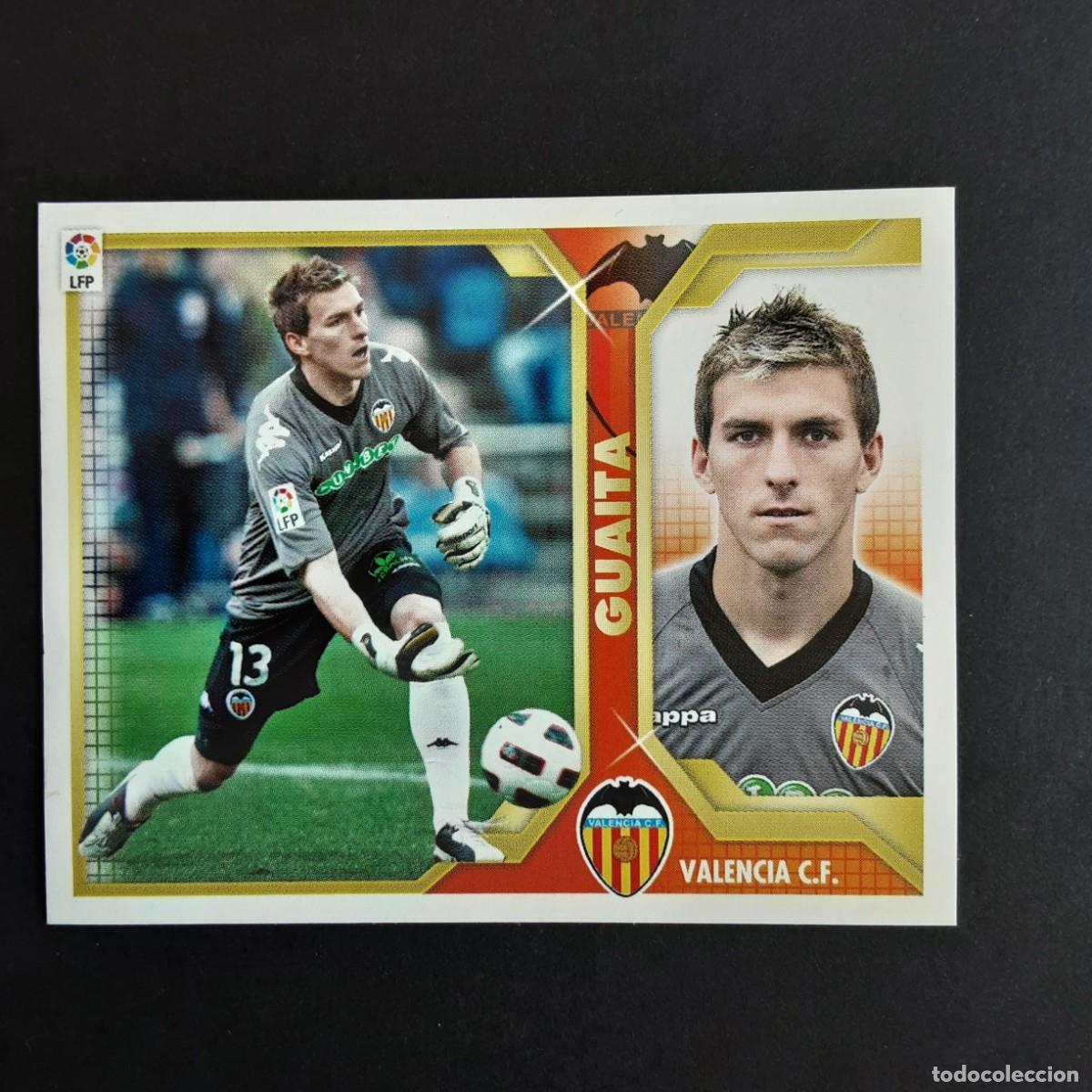 Cromos de f&uacute;tbol: CROMO LIGA 2011 2012 11 12 COLECCIONES ESTE PANINI N&ordm;1 GUAITA-VALENCIA NUNCA PEGADO