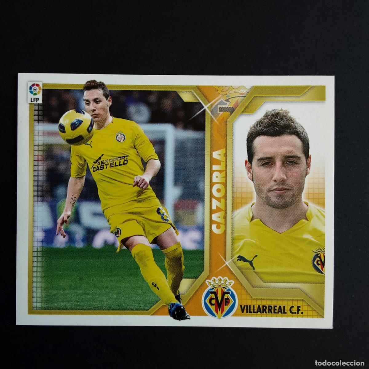 Cromos de Futebol: CROMO LIGA 2011 2012 11 12 COLECCIONES ESTE PANINI N&ordm;13 CAZORLA-VILLARREAL NUNCA PEGADO