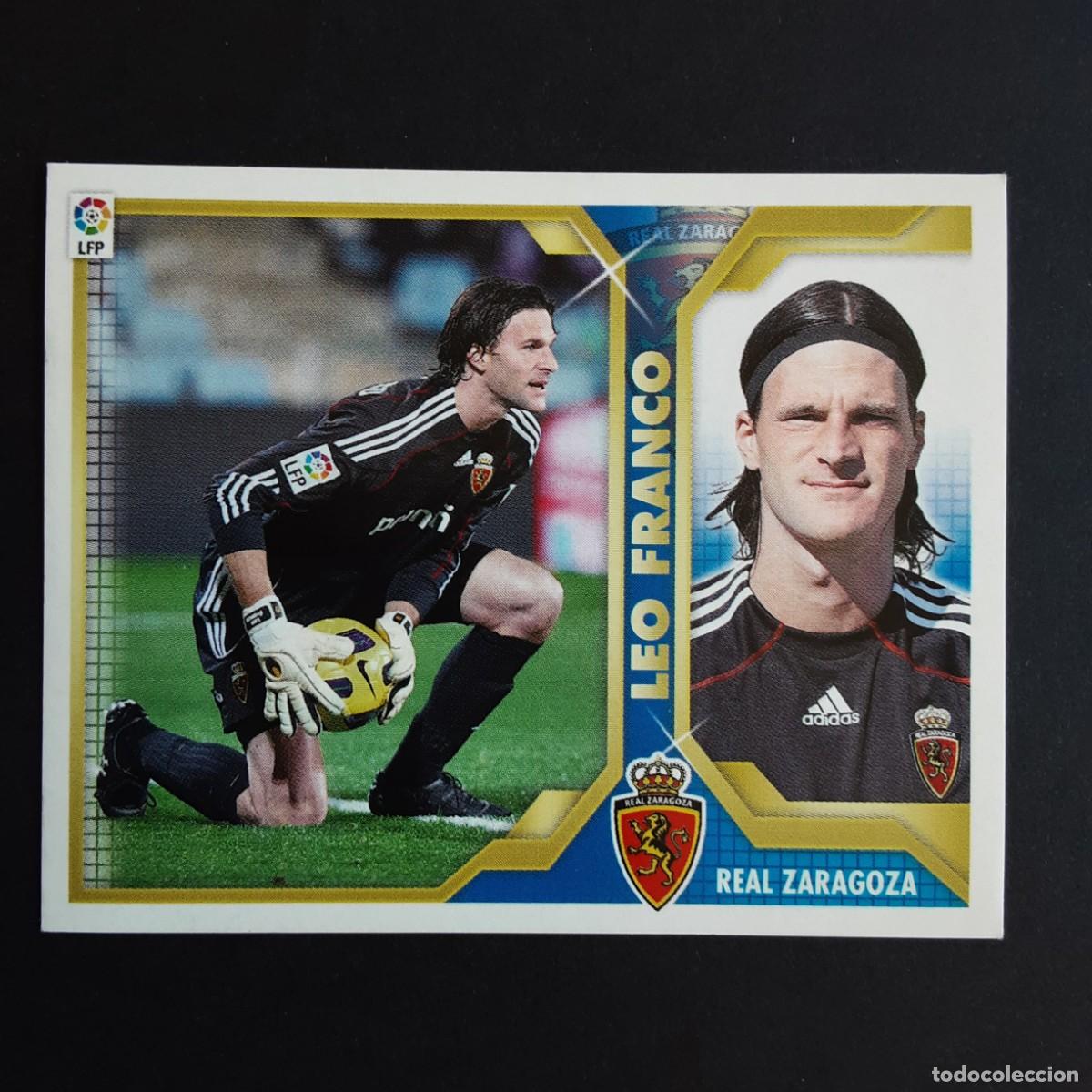 Football Stickers: CROMO LIGA 2011 2012 11 12 COLECCIONES ESTE PANINI N&ordm;1 LEO FRANCO-ZARAGOZA NUNCA PEGADO