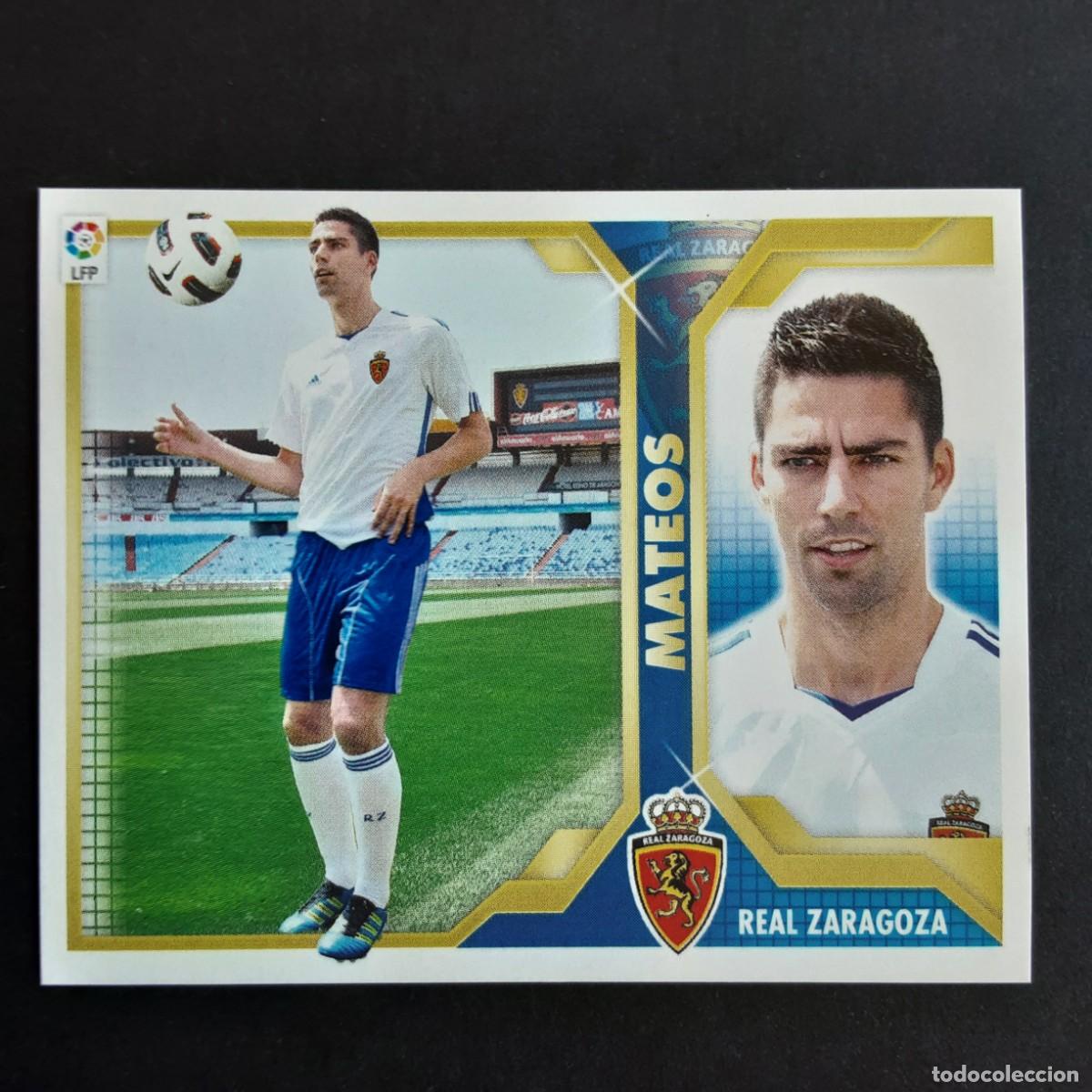 Cromos de f&uacute;tbol: CROMO LIGA 2011 2012 11 12 COLECCIONES ESTE PANINI N&ordm;4A MATEOS-ZARAGOZA NUNCA PEGADO