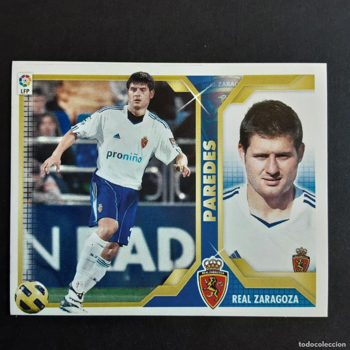 Football Stickers: CROMO LIGA 2011 2012 11 12 COLECCIONES ESTE PANINI N&ordm;7A PAREDES-ZARAGOZA NUNCA PEGADO