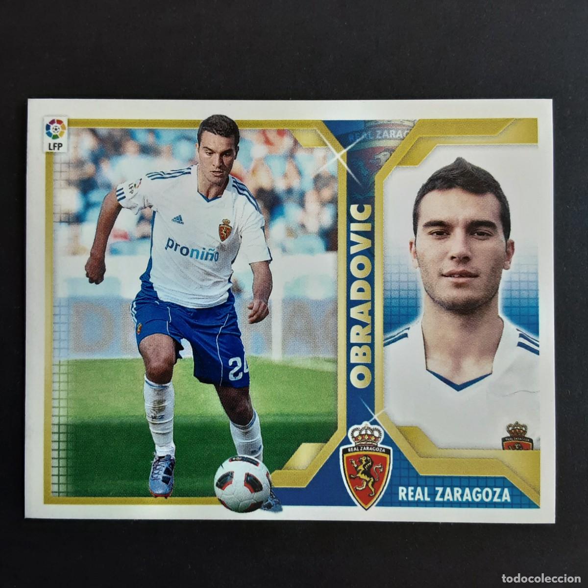 Figurine di Calcio: CROMO LIGA 2011 2012 11 12 COLECCIONES ESTE PANINI N&ordm;7B OBRADOVIC-ZARAGOZA NUNCA PEGADO