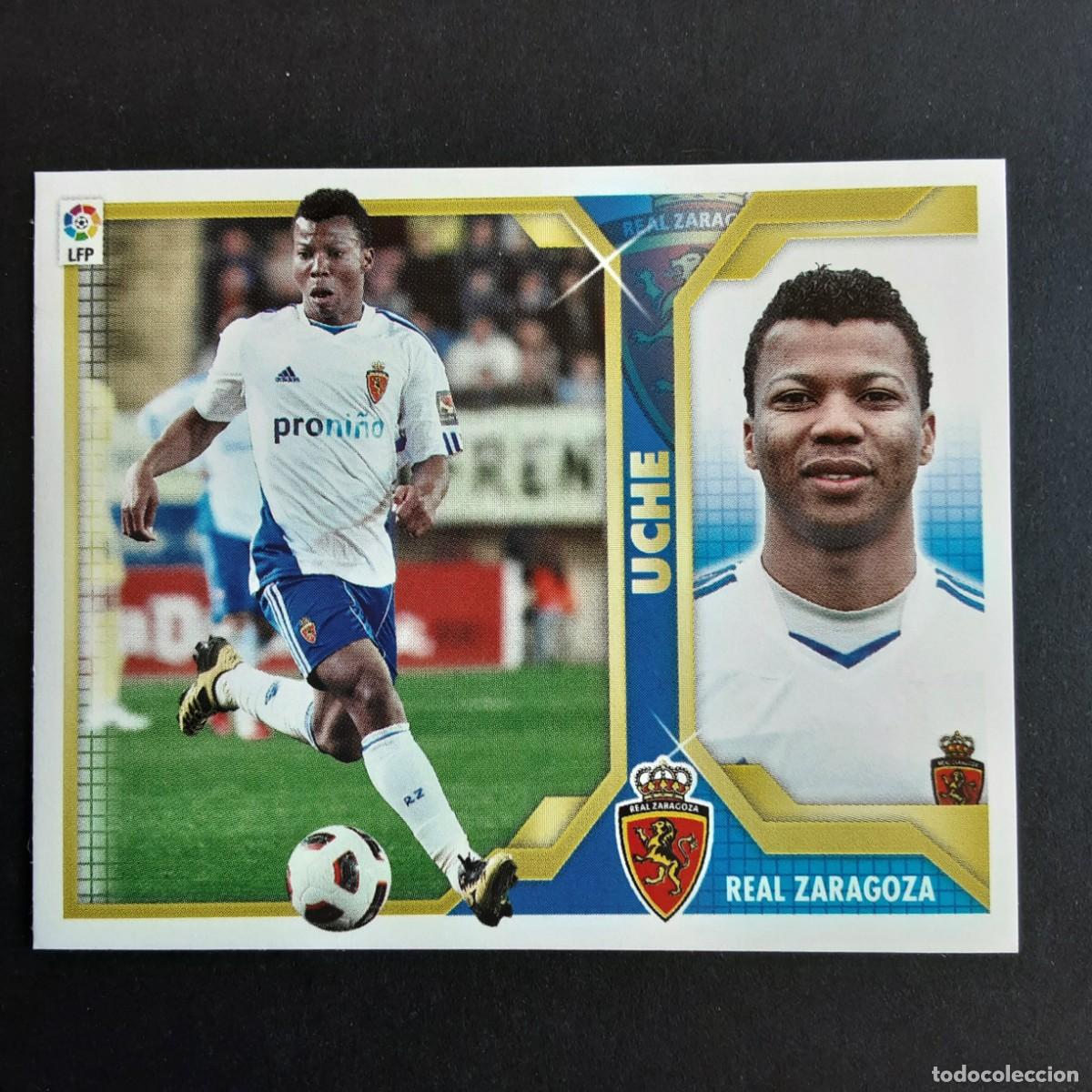 Football Stickers: CROMO LIGA 2011 2012 11 12 COLECCIONES ESTE PANINI N&ordm;15 UCHE-ZARAGOZA NUNCA PEGADO