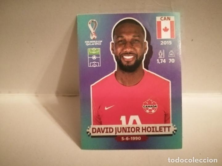 Football Stickers: cromo futbol mundial 2022 qatar fifa world cup canada 19 david junior hoilett