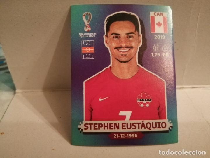 Figurine di Calcio: cromo futbol mundial 2022 qatar fifa world cup canada 13 STEPHEN EUSTAQUIO