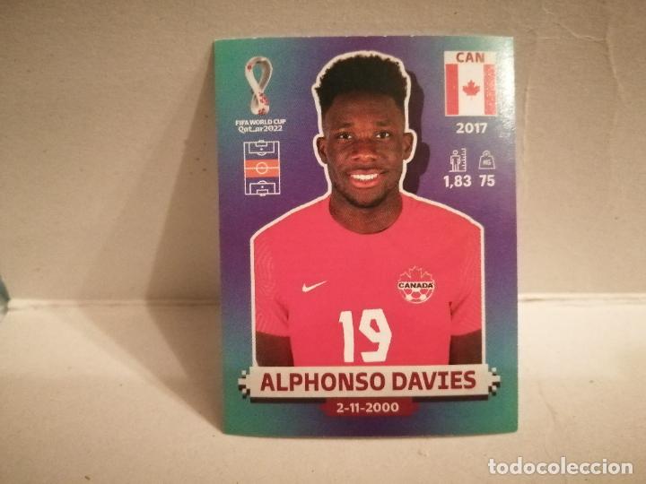 Figurine di Calcio: cromo futbol mundial 2022 qatar fifa world cup canada 12 alphonso davies