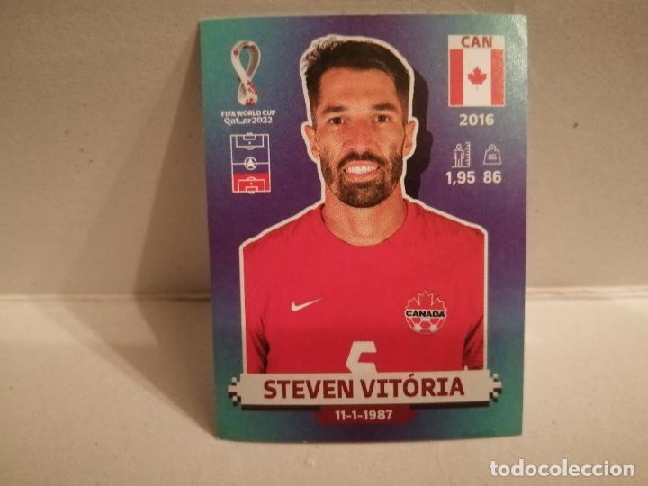 Figurine di Calcio: cromo futbol mundial 2022 qatar fifa world cup canada 10 STEVEN VITORIA