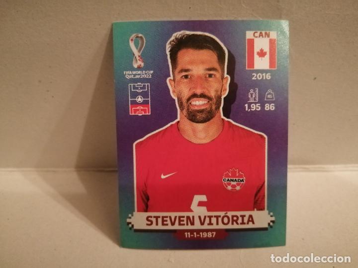 Figurine di Calcio: cromo futbol mundial 2022 qatar fifa world cup canada 10 STEVEN VITORIA