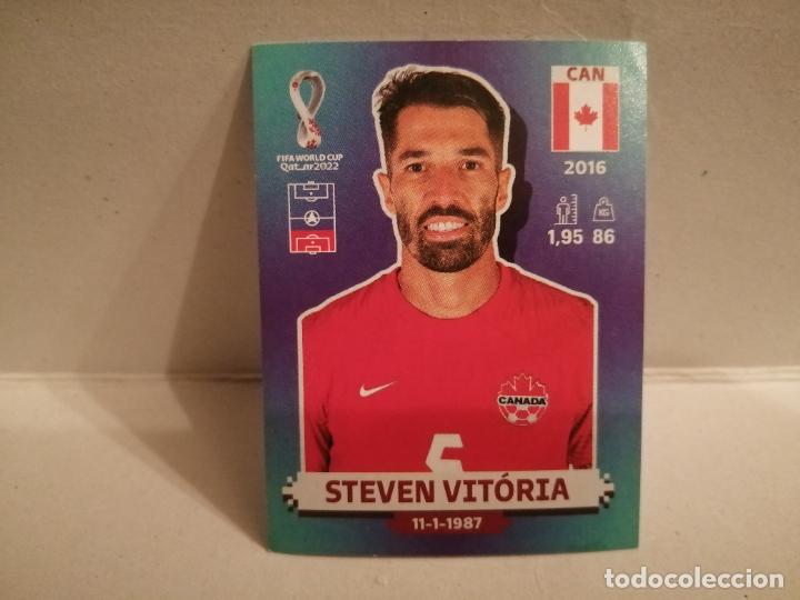 Cromos de F&uacute;tbol: cromo futbol mundial 2022 qatar fifa world cup canada 10 STEVEN VITORIA