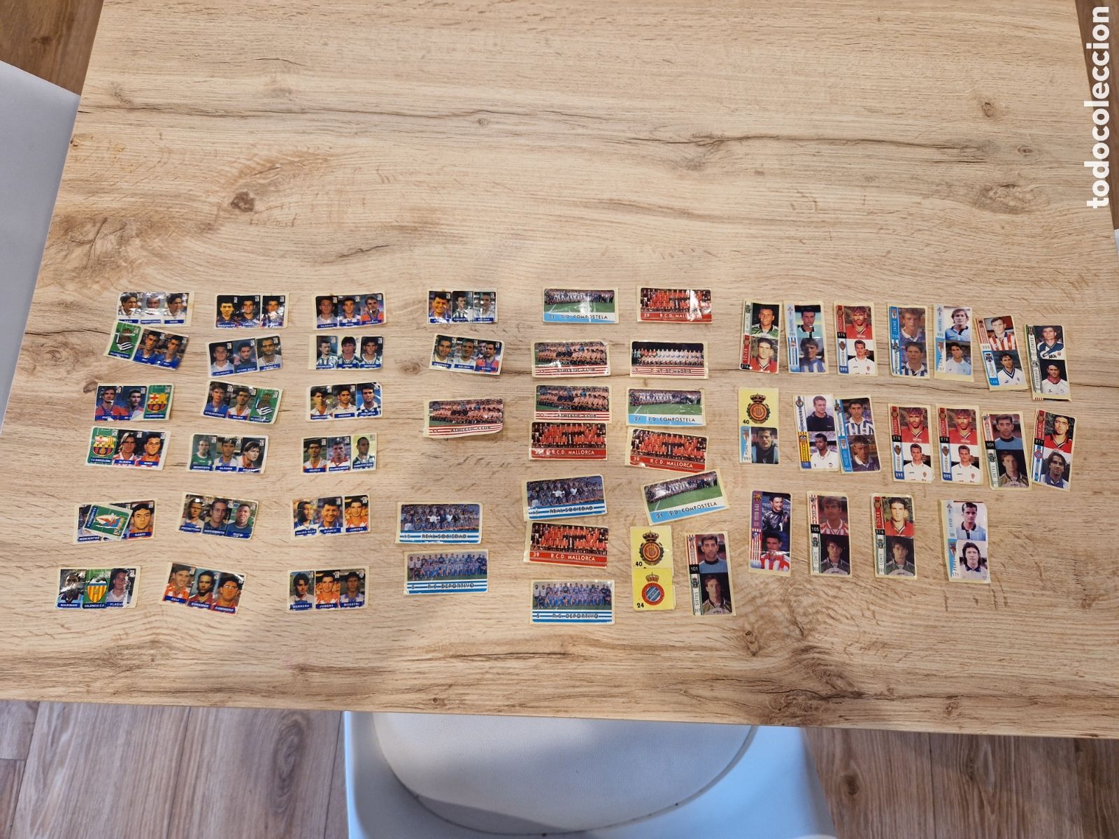 Football Stickers: Cromos de chicles de futbol raros de los a&ntilde;os 90