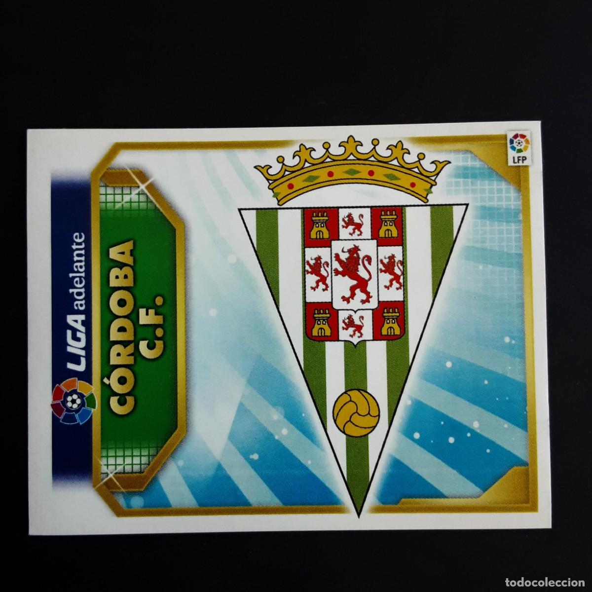 Cromos de f&uacute;tbol: CROMO LIGA 2011 2012 11 12 COLECCIONES ESTE PANINI ESCUDO 2&ordf; DIVISION CORDOBA NUNCA PEGADO