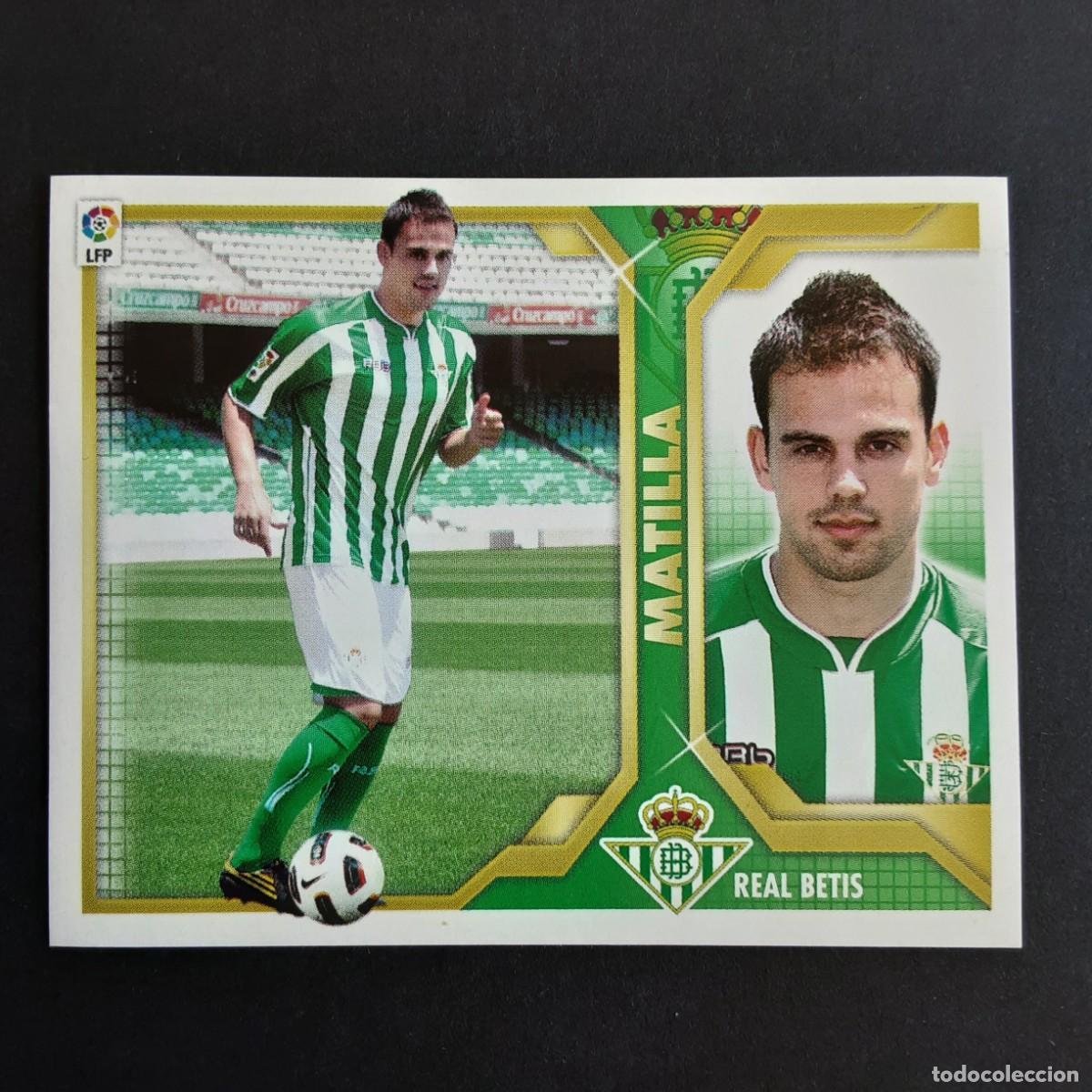 Cromos de f&uacute;tbol: CROMO LIGA 2011 2012 11 12 COLECCIONES ESTE PANINI FICHAJE N&ordm;3 MATILLA-BETIS NUNCA PEGADO