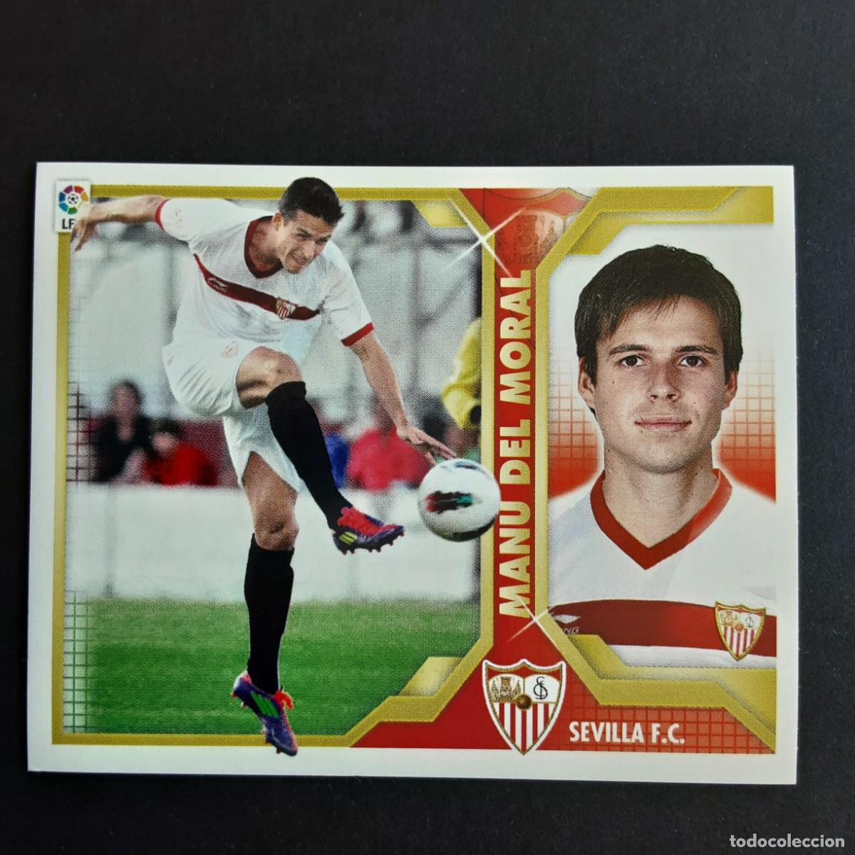 Cartes &agrave; collectionner de Football: CROMO LIGA 2011 2012 11 12 COLECCIONES ESTE PANINI FICHAJE N&ordm;10 MANU DEL MORAL-SEVILLA NUNCA PEGADO
